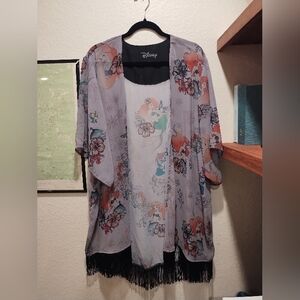Disney Little Mermaid Kimono - Women's Size X Large